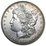1888-S Morgan Dollar AU Details (Cleaned)