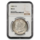 1888-S Morgan Dollar MS-61 NGC