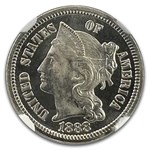 1888 Three Cent Nickel PF-67 Cameo NGC