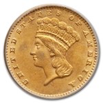 1889 $1 Indian Head Gold MS-63 PCGS