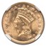 1889 $1 Indian Head Gold MS-67 NGC