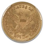 1889 $2.50 Liberty Gold Quarter Eagle MS-65 PCGS