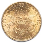 1889 $20 Liberty Gold Double Eagle MS-63 PCGS