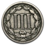 1889 3 Cent Nickel VF