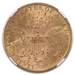 1889-CC $20 Liberty Gold Double Eagle MS-61 NGC