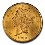 1889-CC $20 Liberty Gold Double Eagle MS-63 PCGS