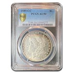1889-CC Morgan Dollar AU-50 PCGS