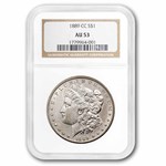 1889-CC Morgan Dollar AU-53 NGC