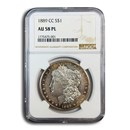 1889-CC Morgan Dollar AU-58 NGC (PL)