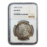1889-CC Morgan Dollar AU-58 NGC (PL)