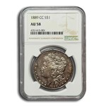 1889-CC Morgan Dollar AU-58 NGC