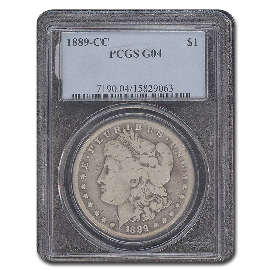 1889-CC Morgan Dollar Good-4 PCGS