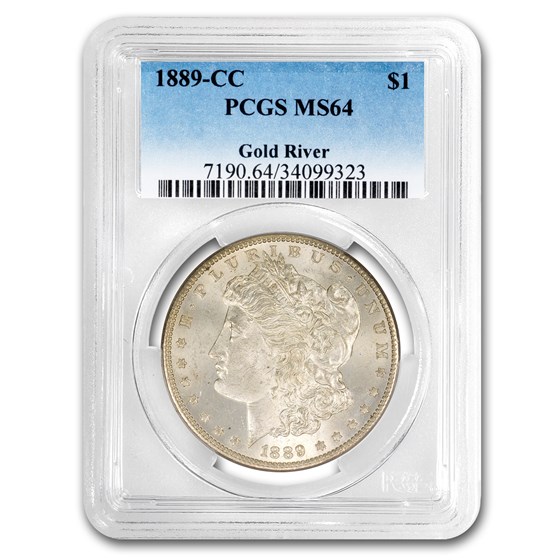 1889-CC Morgan Dollar MS-64 PCGS