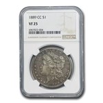 1889-CC Morgan Dollar VF-25 NGC