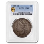 1889-CC Morgan Dollar VF-25 PCGS
