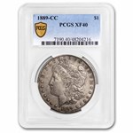 1889-CC Morgan Dollar XF-40 PCGS