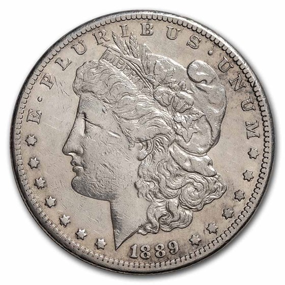 1889-CC Morgan Dollar XF Details (Cleaned) 1889-CC Morgan Dollar XF Details (Cleaned)