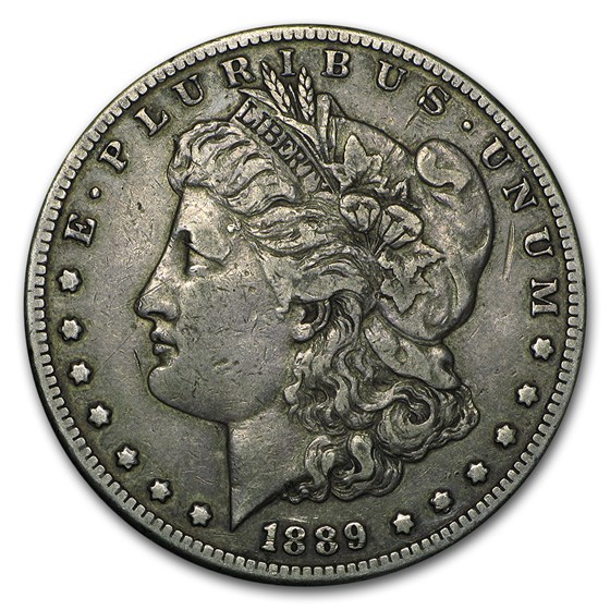 1889-CC Morgan Dollar XF 1889-CC Morgan Dollar XF