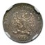 1889-Ga Mexico Silver 5 Centavos MS-66 NGC