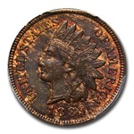 1889 Indian Head Cent MS-62 PCGS (Red/Brown)