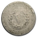 1889 Liberty Head V Nickel AG