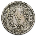 1889 Liberty Head V Nickel Fine