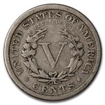 1889 Liberty Head V Nickel Good