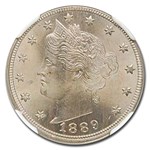 1889 Liberty Head V Nickel MS-65 NGC