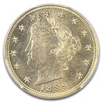 1889 Liberty Head V Nickel PR-66+ PCGS CAC