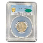 1889 Liberty Head V Nickel PR-66+ PCGS CAC