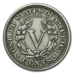 1889 Liberty Head V Nickel VF