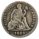 1889 Liberty Seated Dime VG