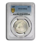 1889 Liberty Seated Half Dollar MS-66 PCGS