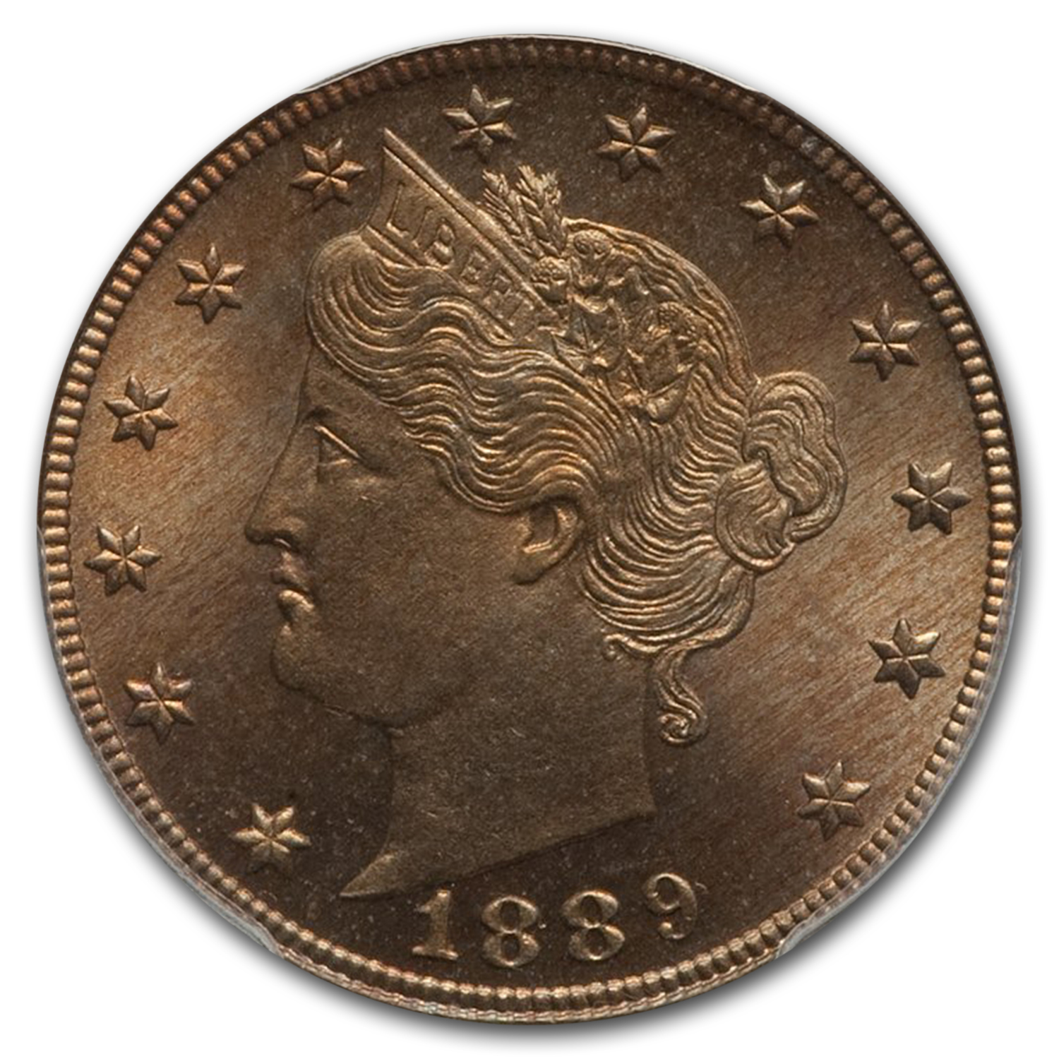 1889 (None) Phil V Nickel Value - APMEX