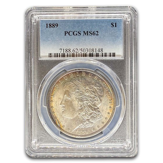 1889 Morgan Dollar MS-62 PCGS 1889 Morgan Dollar MS-62 PCGS