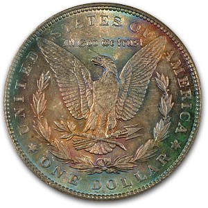 1889 Morgan Dollar MS-63 NGC (Bright & Colorful Toning) 1889 Morgan Dollar MS-63 NGC (Bright & Colorful Toning)