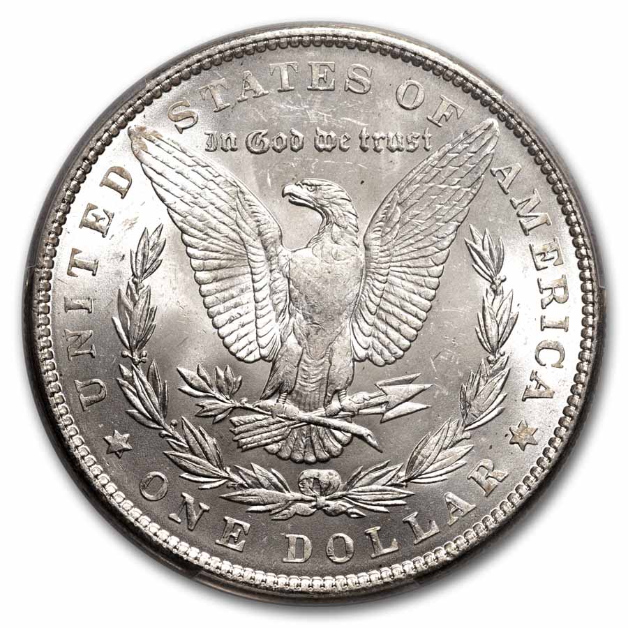 1889年 $1 銀貨 PCGS MS63 Buy 1889 Morgan Dollar MS-63 PCGS | APMEX