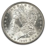 1889 Morgan Dollar MS-64+ PCGS (VAM 19A, Bar Wing, Top 100)