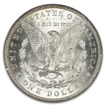 1889 Morgan Dollar MS-64+ PCGS (VAM 19A, Bar Wing, Top 100)