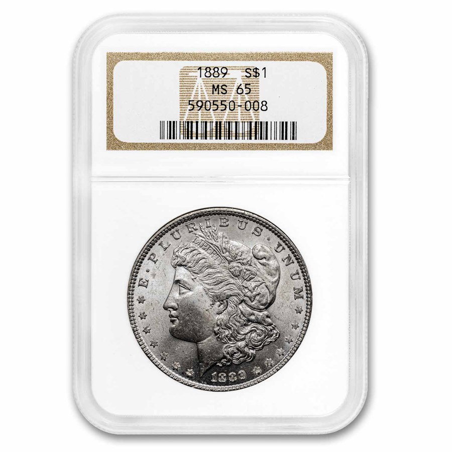1889 Morgan Dollar MS-65 NGC