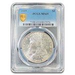 1889 Morgan Dollar MS-65 PCGS
