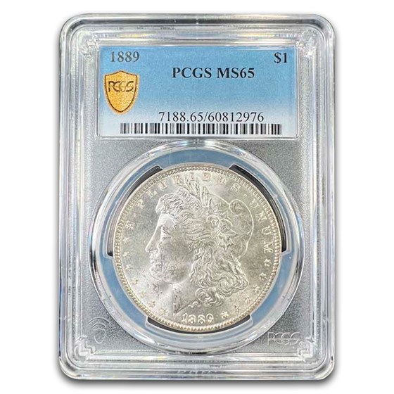 1889 Morgan Dollar MS-65 PCGS