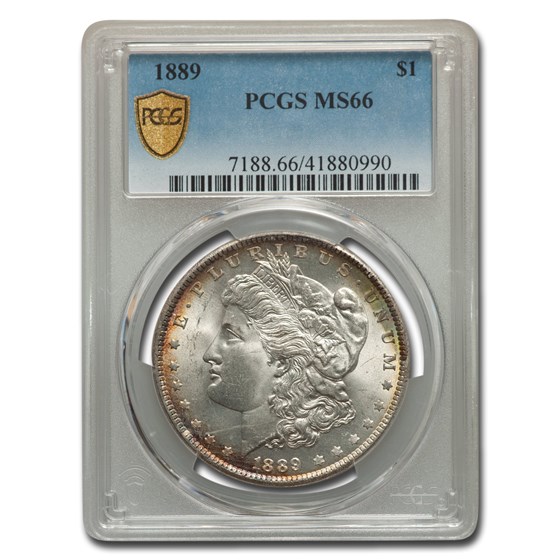 1889 Morgan Dollar MS-66 PCGS 1889 Morgan Dollar MS-66 PCGS