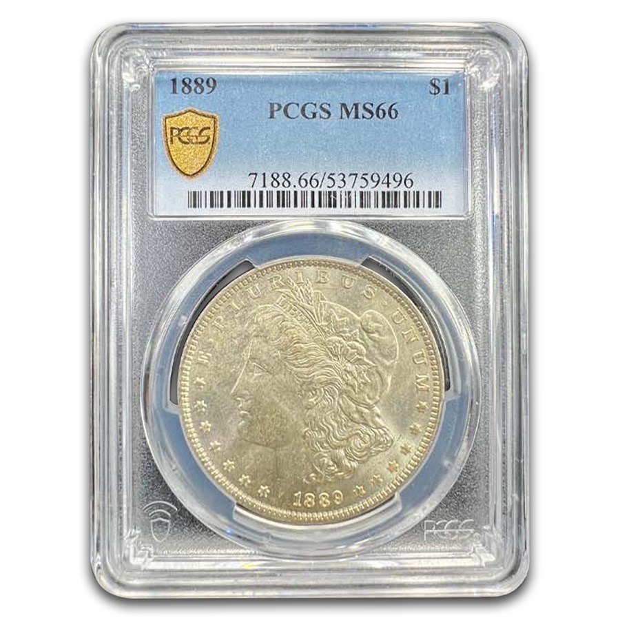 1889 Morgan Dollar MS-66 PCGS
