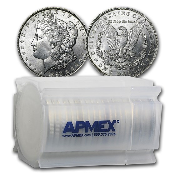 1889 Morgan Dollars BU (20 Count Roll) 1889 Morgan Dollars BU (20 Count Roll)