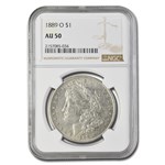 1889-O Morgan Dollar AU-50 NGC
