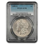 1889-O Morgan Dollar AU-50 PCGS