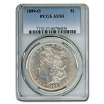 1889-O Morgan Dollar AU-53 PCGS
