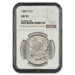 1889-O Morgan Dollar AU-55 NGC