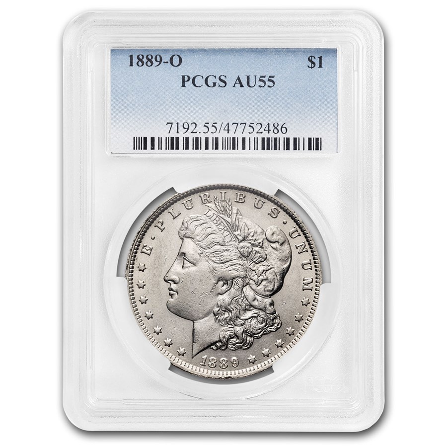 1889-O Morgan Dollar AU-55 PCGS